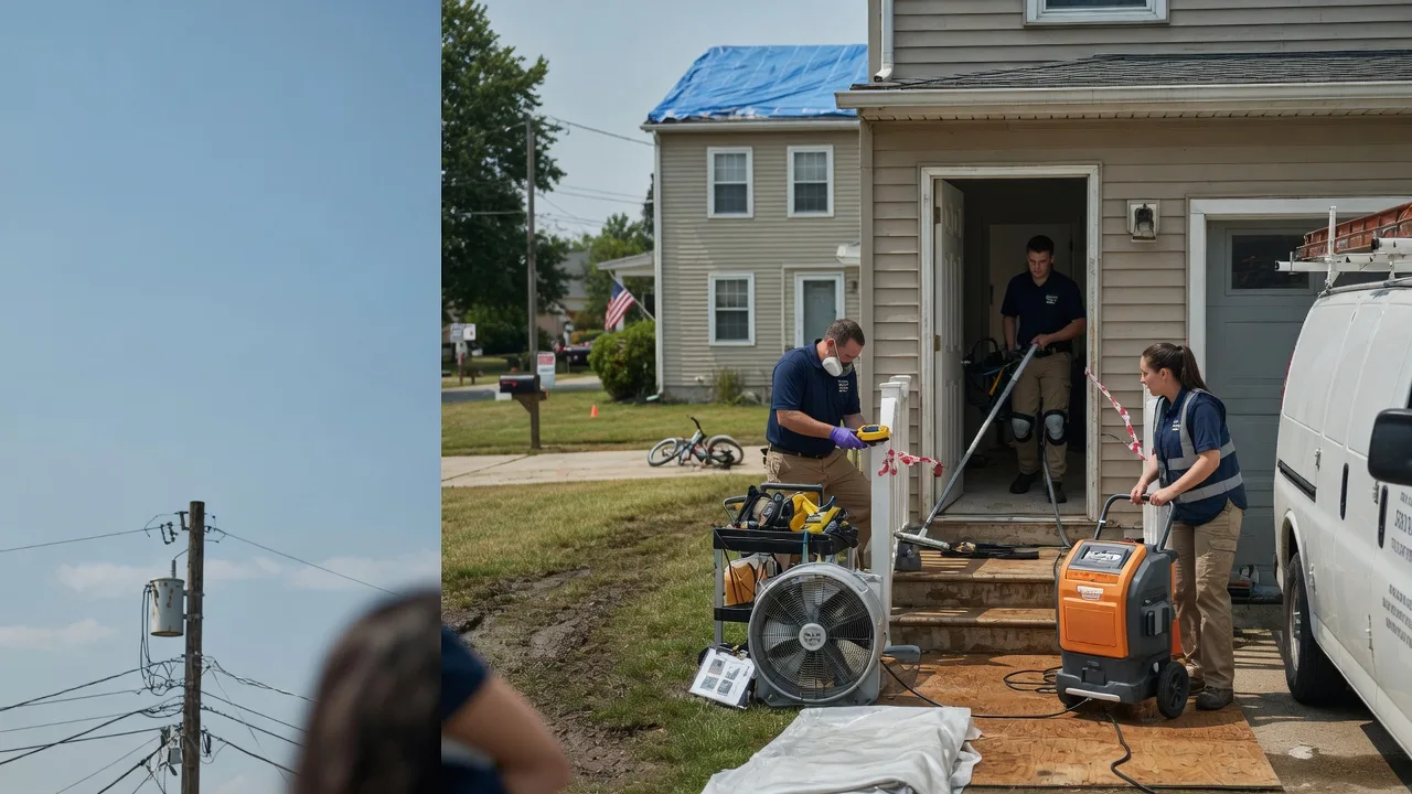 Water Damage Repair in Guysville, OH near me